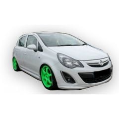 Opel Corsa D 2007 - 2015 OPC Yan Marşpiyel Seti (Plastik)