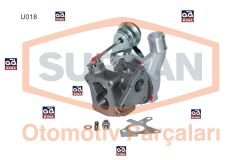 TURBO KOMPLE U018 CLIO 1.5 SYMBOL THALIA 68 PS LOGAN (07-)