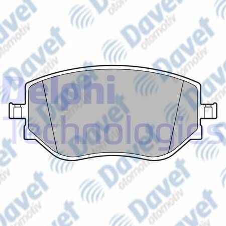 FREN BALATASI ON 258MM RENAULT CLIO V 1.0 1.5 DCI 115 B7AD 06-19-