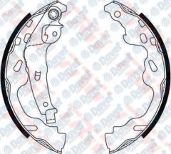 ARKA FREN BALATASI PABUC VERSO 04>09 YARIS 03>05 SPLASH 08> SWIFT III 06> CITROEN C1 04> AGILA 10> PEUGEOT 107> 05> 108> 14 RITZ 09> IRIZ 14>