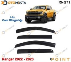 FORD RANGER T9 2022+ CAM RUZGARLIGI 4 SIYAH POINT