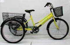 SARI Dorello Bisiklet Cargo Bisikleti 2960 Üç Tekerlekli Sepetli Yük bisikleti Pazar bisikleti sahil bisikleti yük bisikleti taşıma bisikleti kargo bisikleti