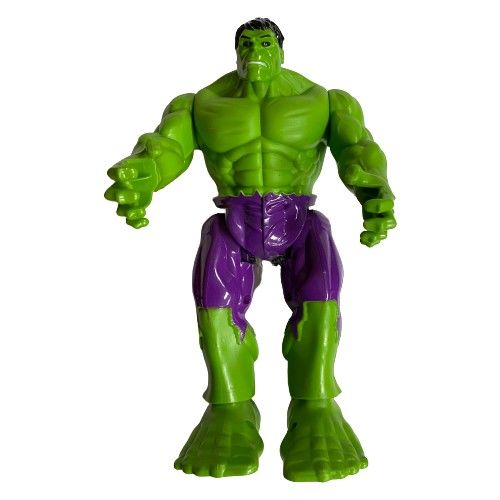 Hulk Pilli Sesli Figür Oyuncak