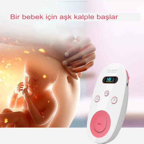 Doppler Bebek Nabiz Ölçer Cıhazı Taşınabilir Ultrason
