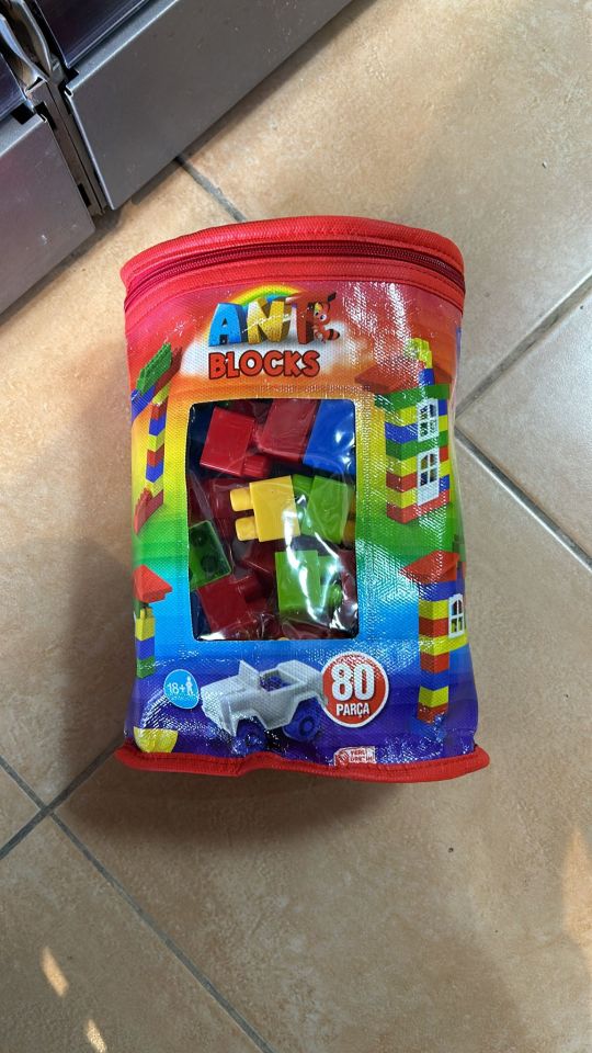 Happy Blocks Çantalı LEGO 80 Parça