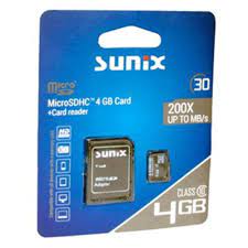 Sunix Hafıza Kartı 4 GB