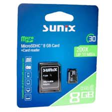 Sunix Hafıza Kartı 8 GB