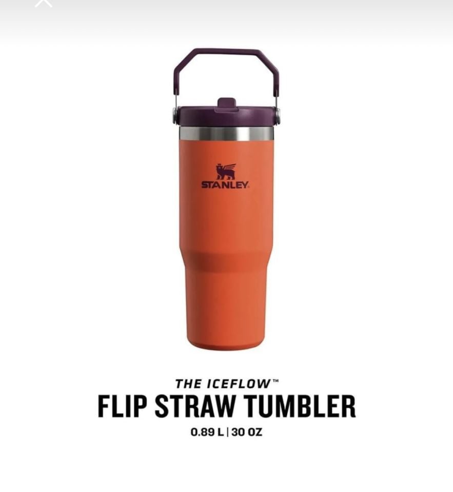 Stanley The Iceflow Flip Straw Termos Bardak Turuncu