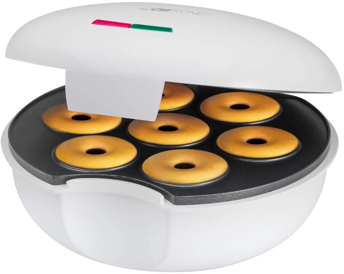 Clatronic Dm 3495 Profesyonel Donut Makinası 900 W, Beyaz