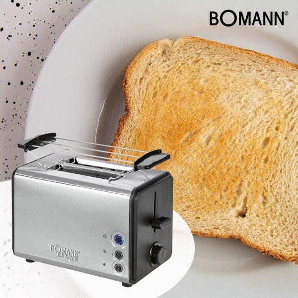 Bomann TA 1371 CB Ekmek Kızartma Makinesi İnox