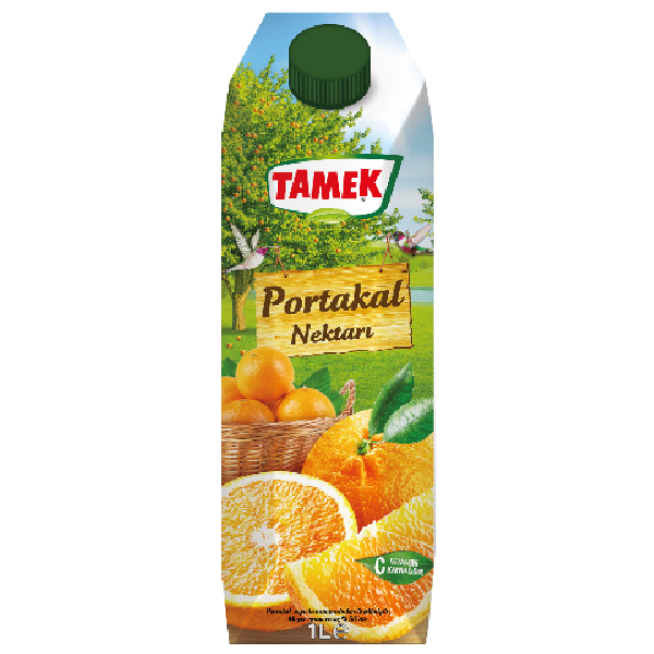 Tamek Portakal Nektarı 1 Lt