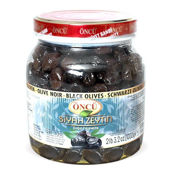 Leading black olives (S) 1000 Gr