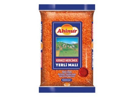 Ahinur Yeşil Mercimek 1 Kg