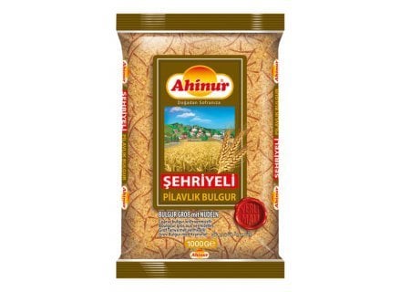 Ahinur Şehriyeli Pilavlık  Bulgur 1 Kg