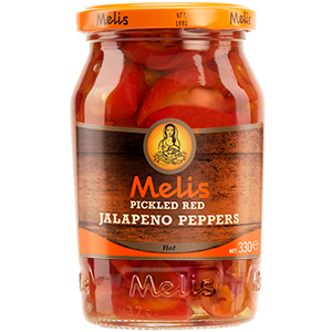 Melis Red Pickled Jalapeno Pepper 370 Ml