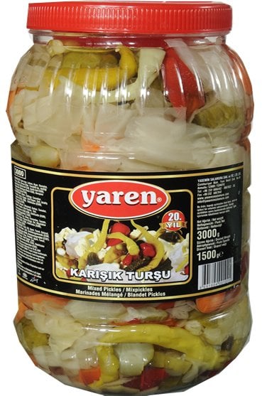 Yaren Karışık Turşu 3 Kg