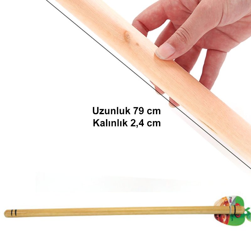 Wooden rolling pin