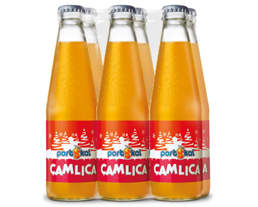 Çamlıca Orange Flavored carbonated 250 ml x 6 pieces