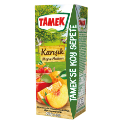 Tamek Karışık Meyve Nektarı 200 ml