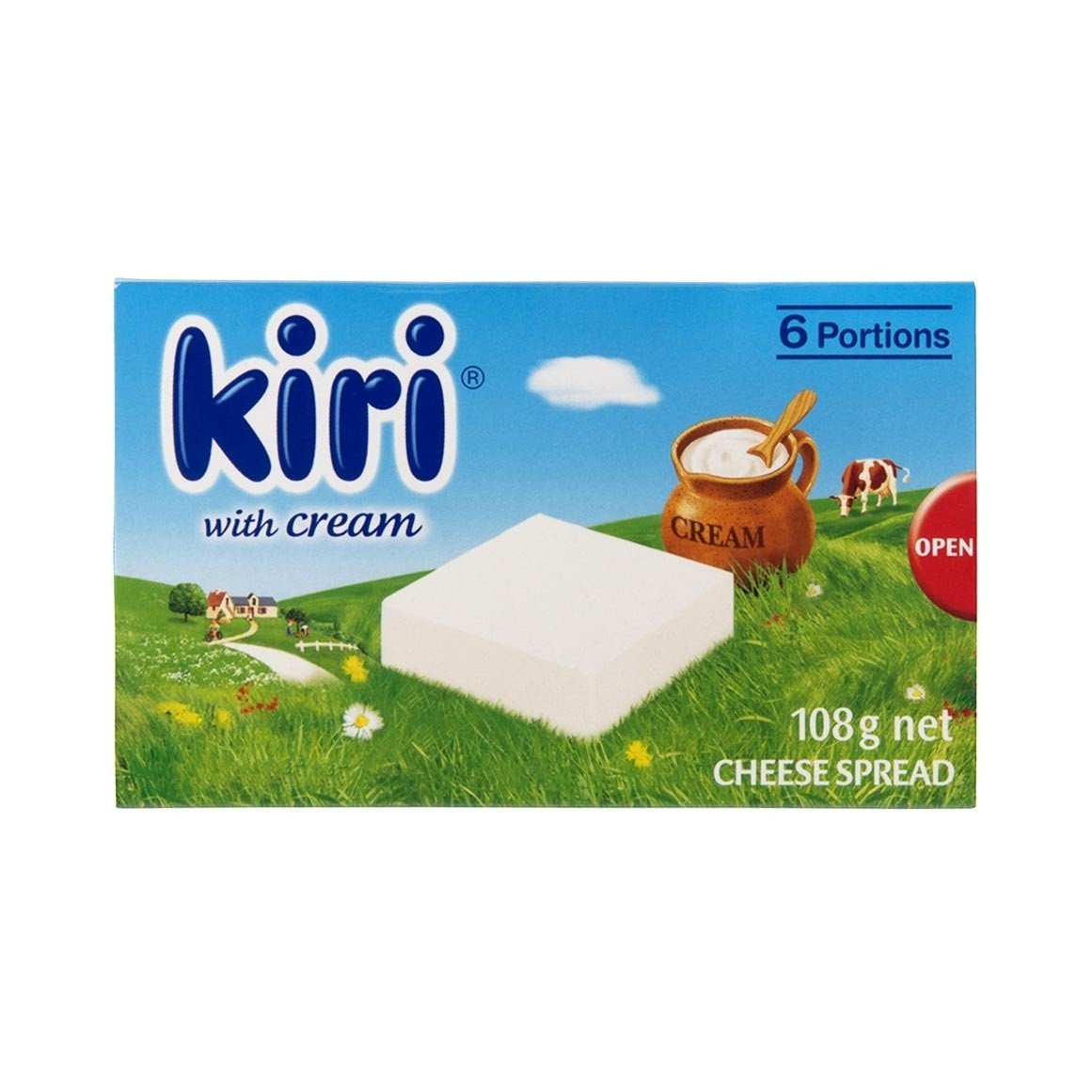 Kiri Kaymaklı Peynir 6 Porsiyon 108 Gr