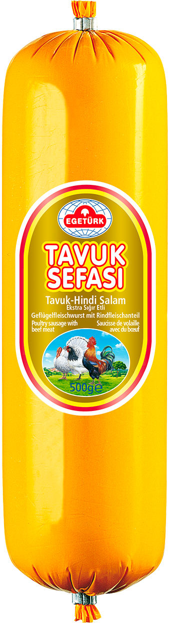 Chicken Salami 500 Gr Egeturk Sefai