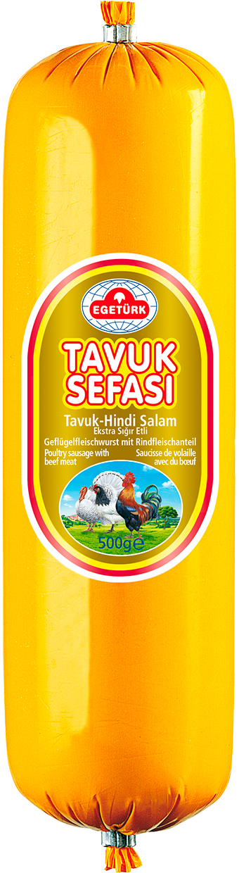 Chicken Salami 500 Gr Egeturk Sefai