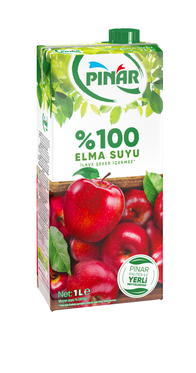 Spring 100% Apple Juice 1 Lt