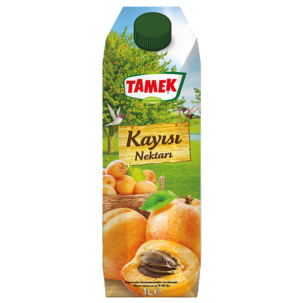 Tamek Kayısı Nektarı 1 Lt