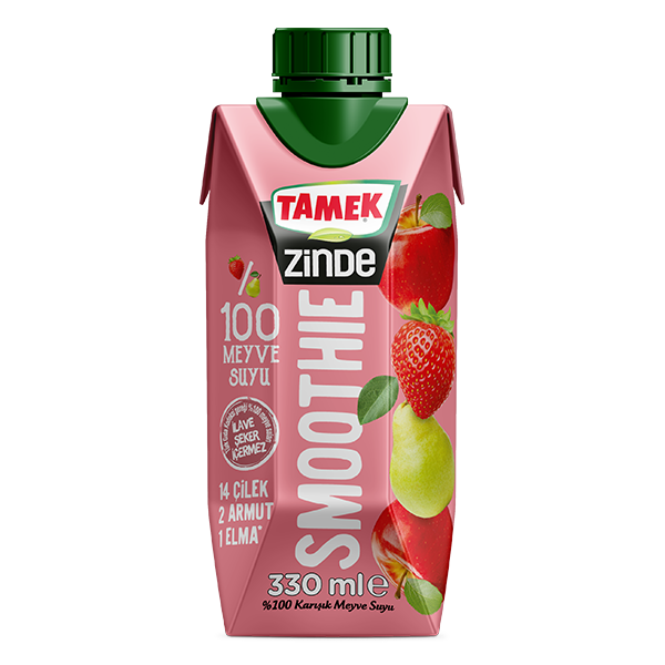 Apple-pear-T to fit Smoothie Strawberry 330 ml