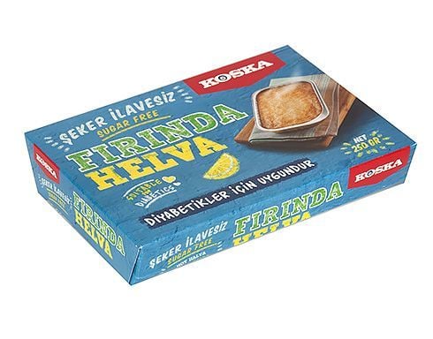 Koska Şeker İlavesiz Fırında Helva 250 Gr