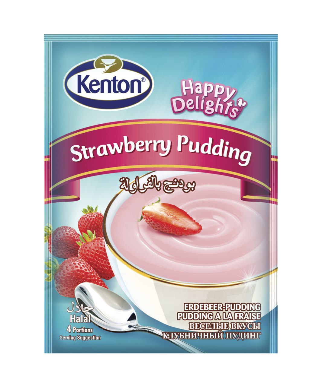 Kenton Çilekli Puding 100 Gr