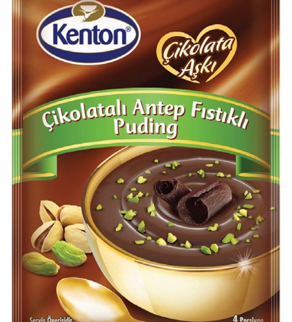 Kenton Çikolatalı Fıstıklı Puding 100 Gr