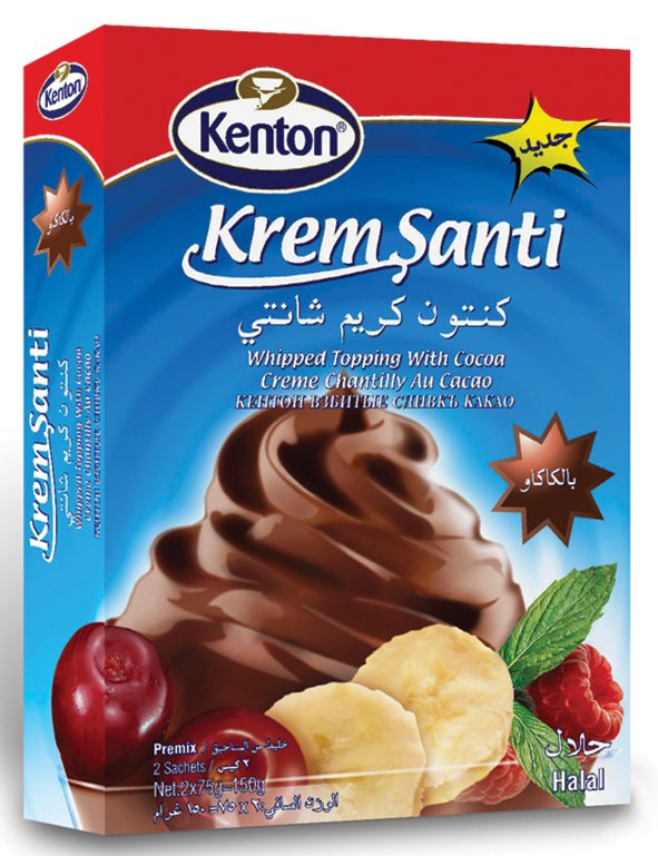 Kenton Kakoalı Krem Şanti 75 Gr