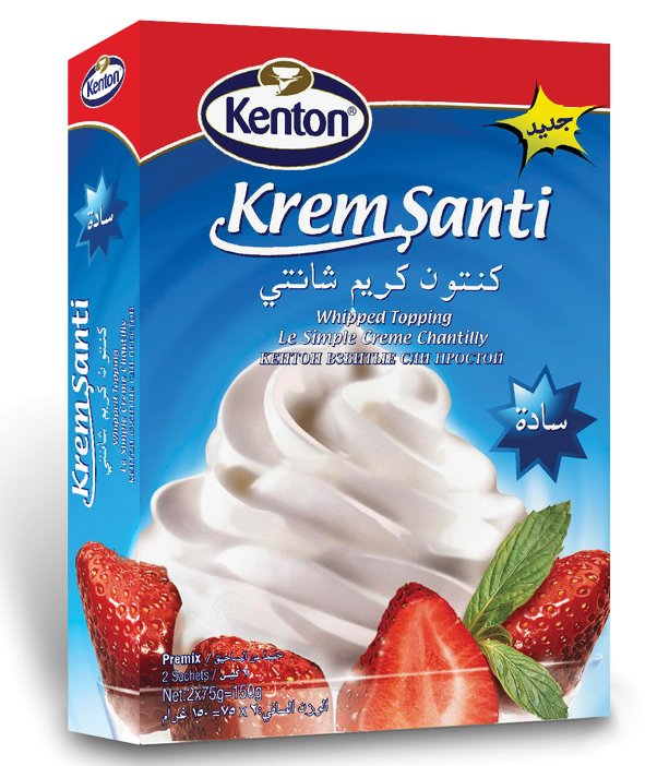 Kenton Strawberry Whipped Cream 150 Gr