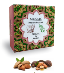 Almond & Argan Handmade Organic Soap 150 Gr