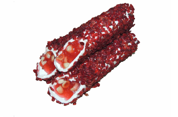 Zereşk Coated Pomegranate Flavored Hazelnut Sultan Delight