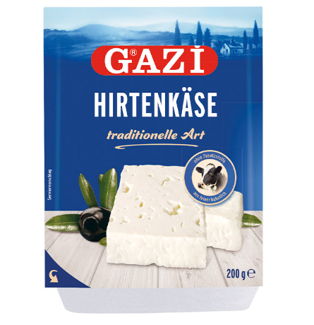 Gazi Hirtenkase Beyaz Peynir 200 Gr