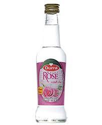 Durrer Rose Water 250ml Glass