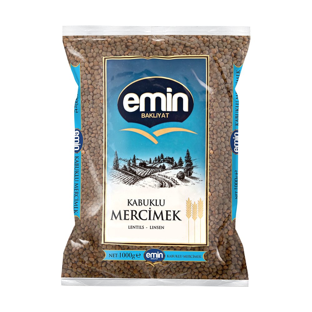 Emin Kabuklu Mercimek 1 Kg