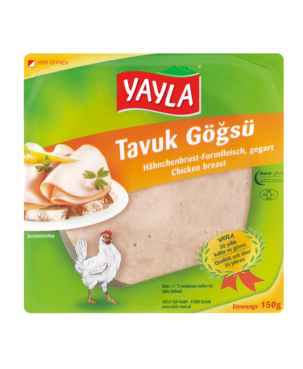 Yayla Tavuk Göğsü 150 gr