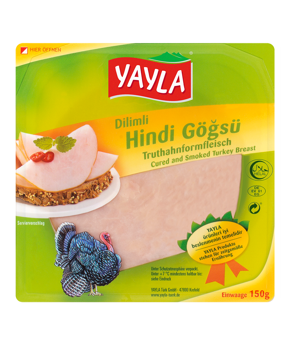 Yayla Dilimli Hindi Göğsü 150 gr