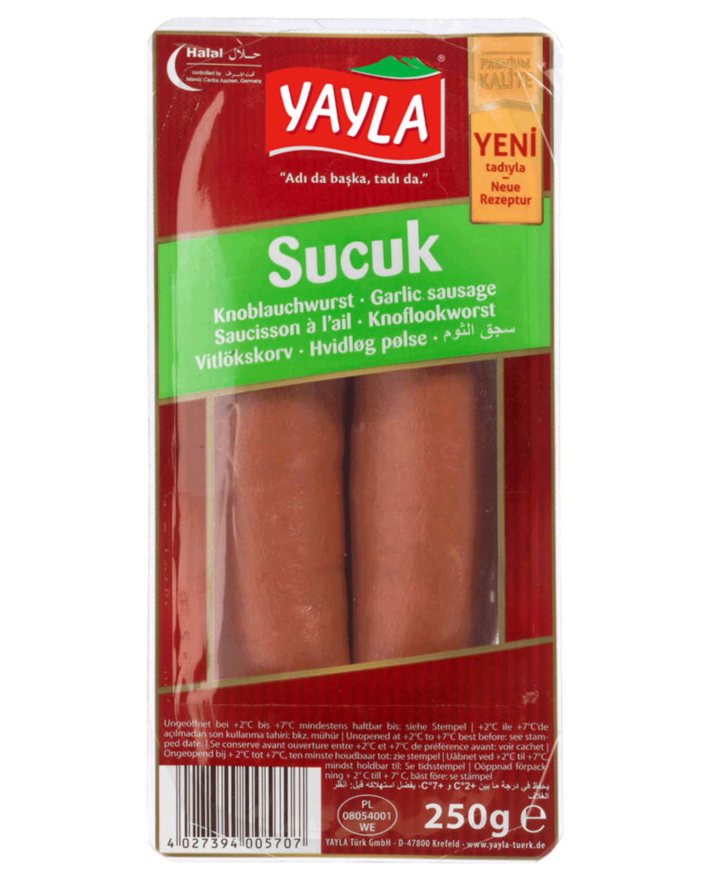 Yayla Parmak Sucuk 250 gr