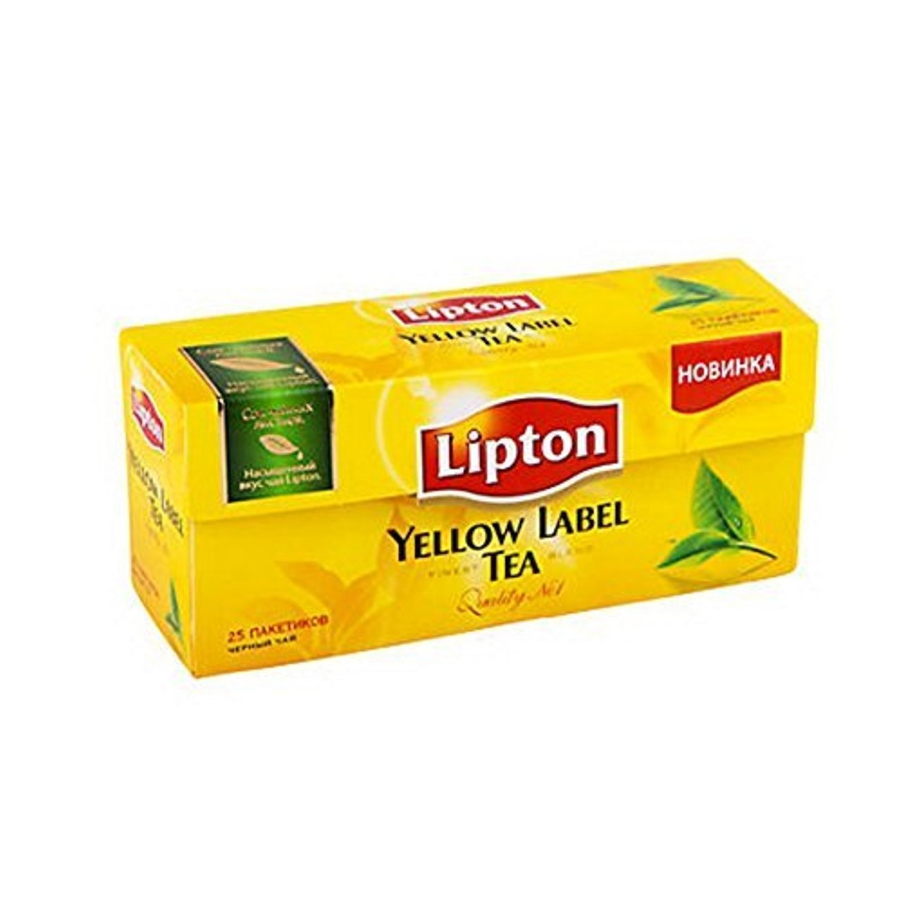 Lipton Yellow Label Tea Cups Bag consists of a 25