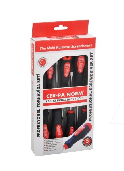 Cerpa Norm 5 Parça Prosoft Lokma Tornavida Takımı 1008 22 8513