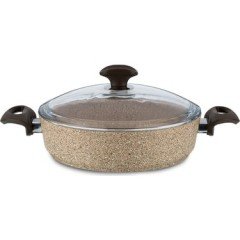 Falez Granit Creamy 24 Cm Karnıyarık Tenceresi