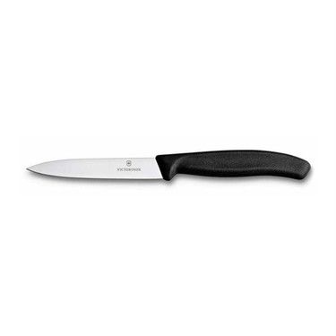 Victorinox SwissClassic10 cm Soyma Bıçağı Siyah 6.7703