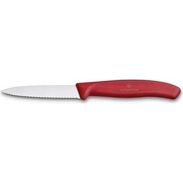 Victorinox SwissClassic 8 cm Soyma Bıçağı Kırmızı  6.7601