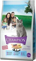 Champion Somonlu Kedi Maması 1.5 Kg 6 adet