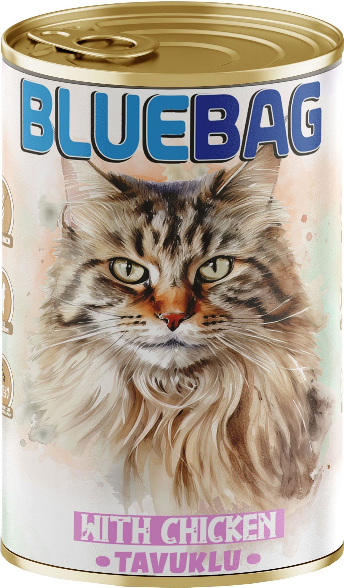 Blue Bag Tavuk Etli Yavru Kedi Konservesi 400 Gr 20 Adet