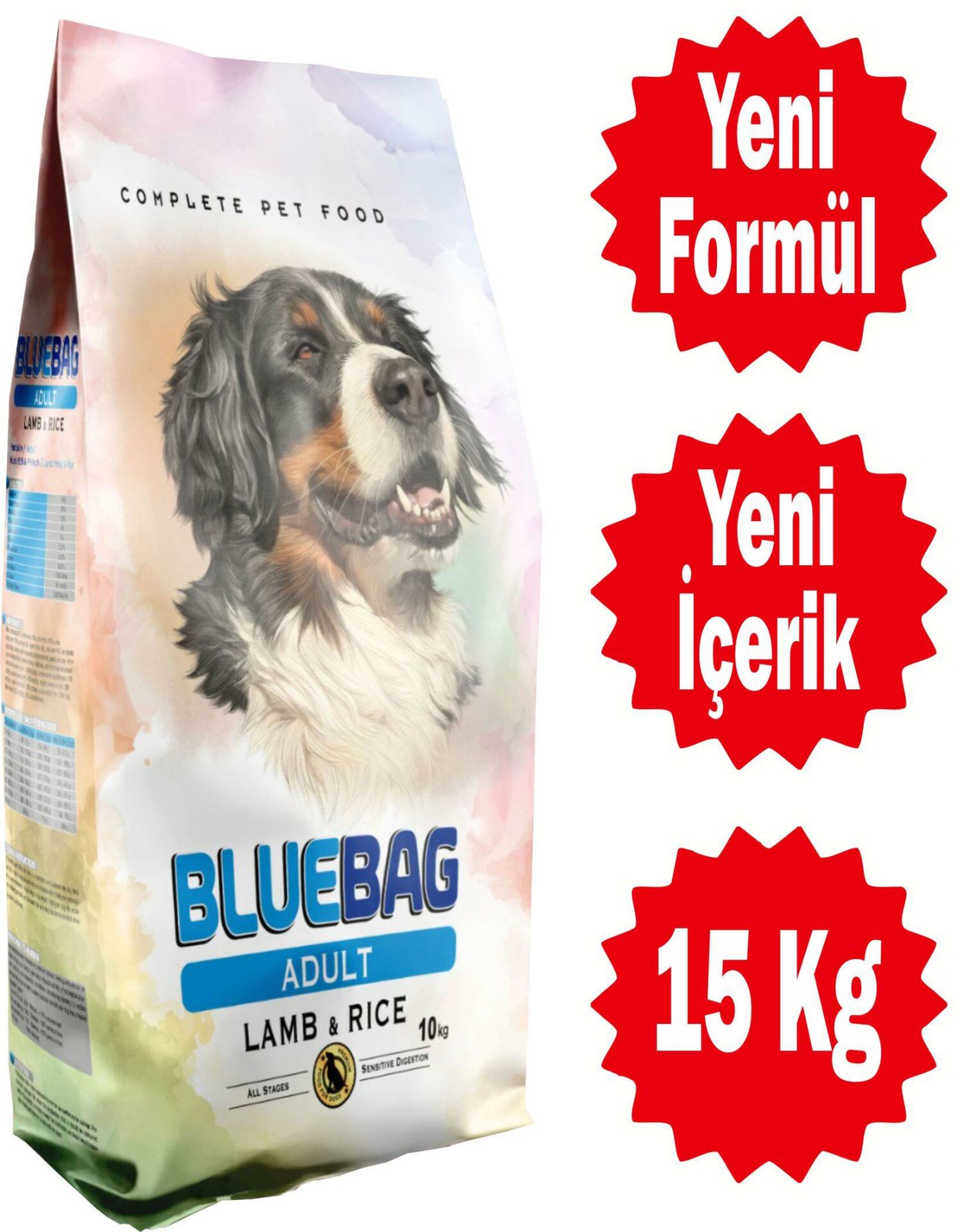 Blue Bag Kuzu Etli Yetişkin Köpek Maması 15 Kg